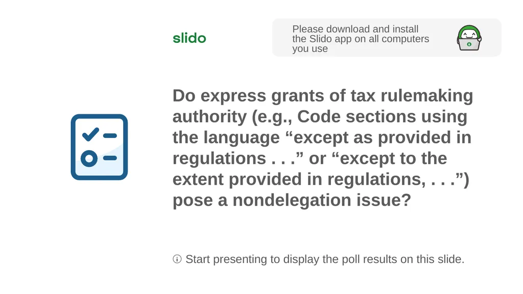 Tax Implications of Recent Admin Law Cases - slide 42 of 47