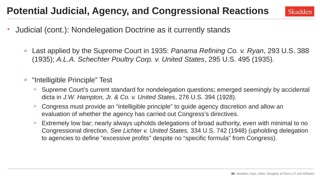 Tax Implications of Recent Admin Law Cases - slide 34 of 47