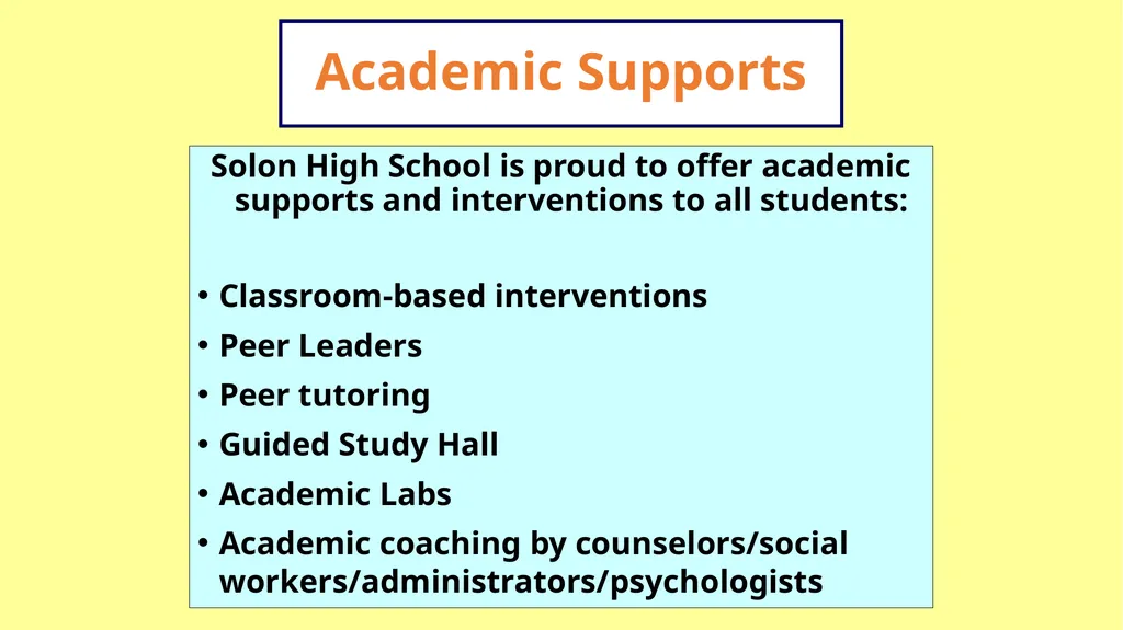 Welcome to Solon High School #WeAreSC Students - slide 9 of 28