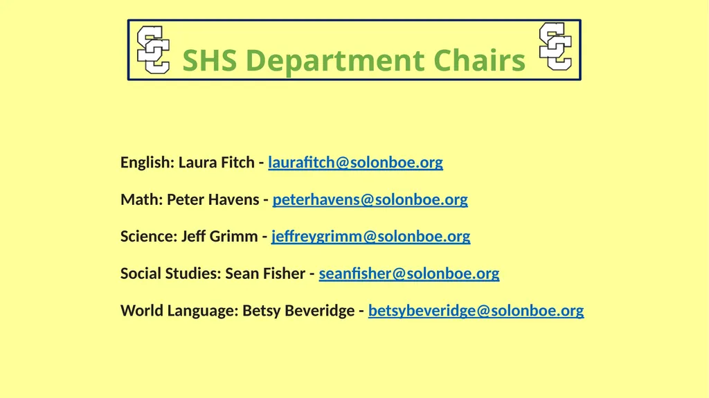 Welcome to Solon High School #WeAreSC Students - slide 4 of 28