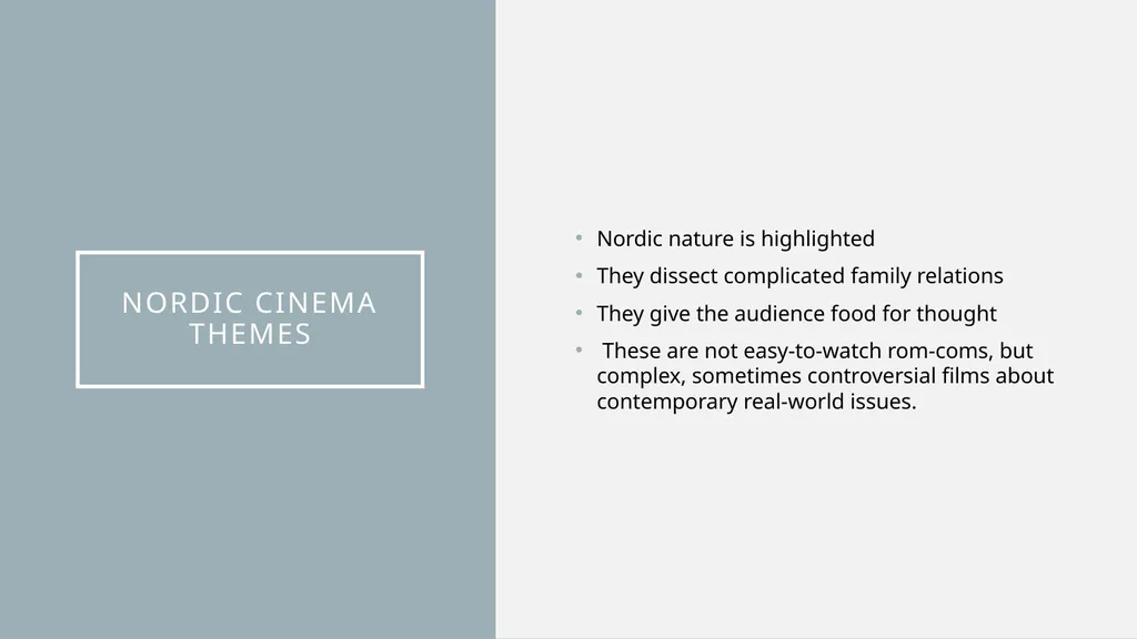 FLM 280: Exam Review Overview Holy smokes, it’s - slide 20 of 27