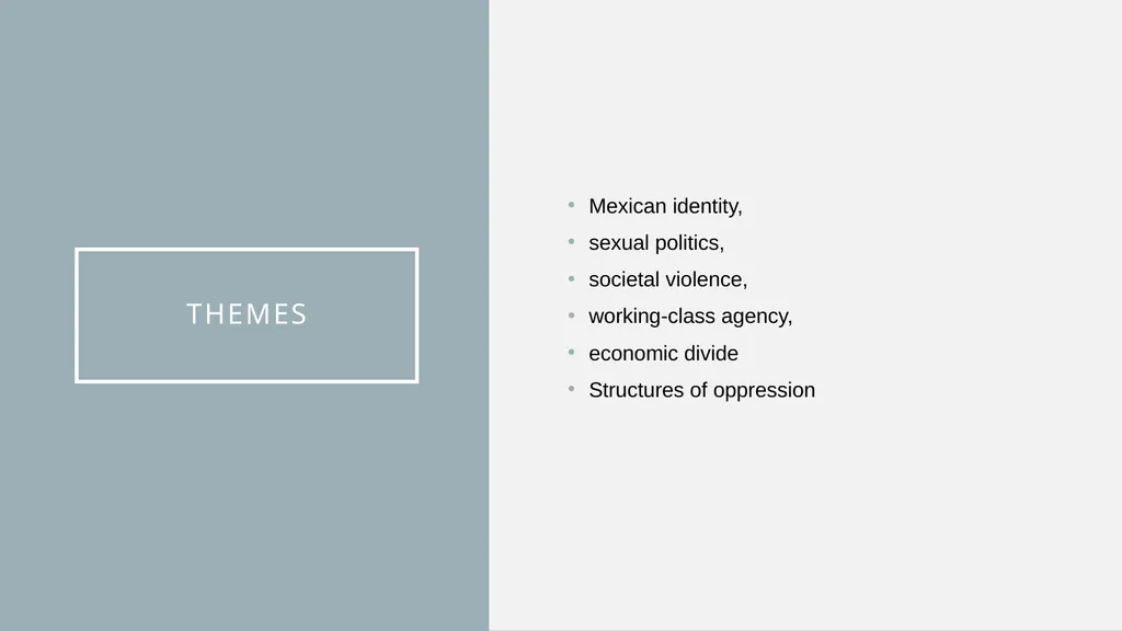 FLM 280: Exam Review Overview Holy smokes, it’s - slide 18 of 27