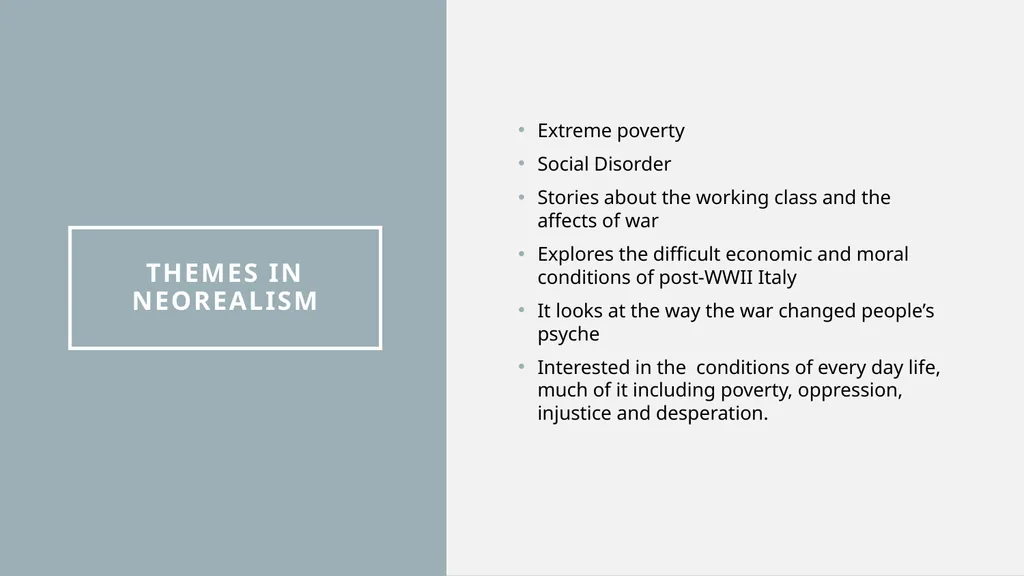 FLM 280: Exam Review Overview Holy smokes, it’s - slide 12 of 27
