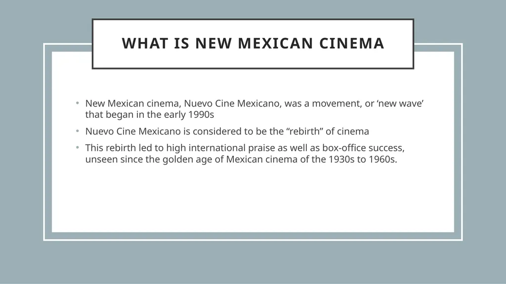 FLM 280: Exam Review Overview Holy smokes, it’s - slide 17 of 27