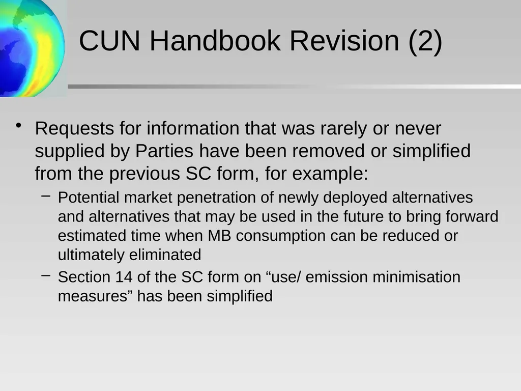 Critical Use Nominations: Final Recommendations - slide 33 of 34