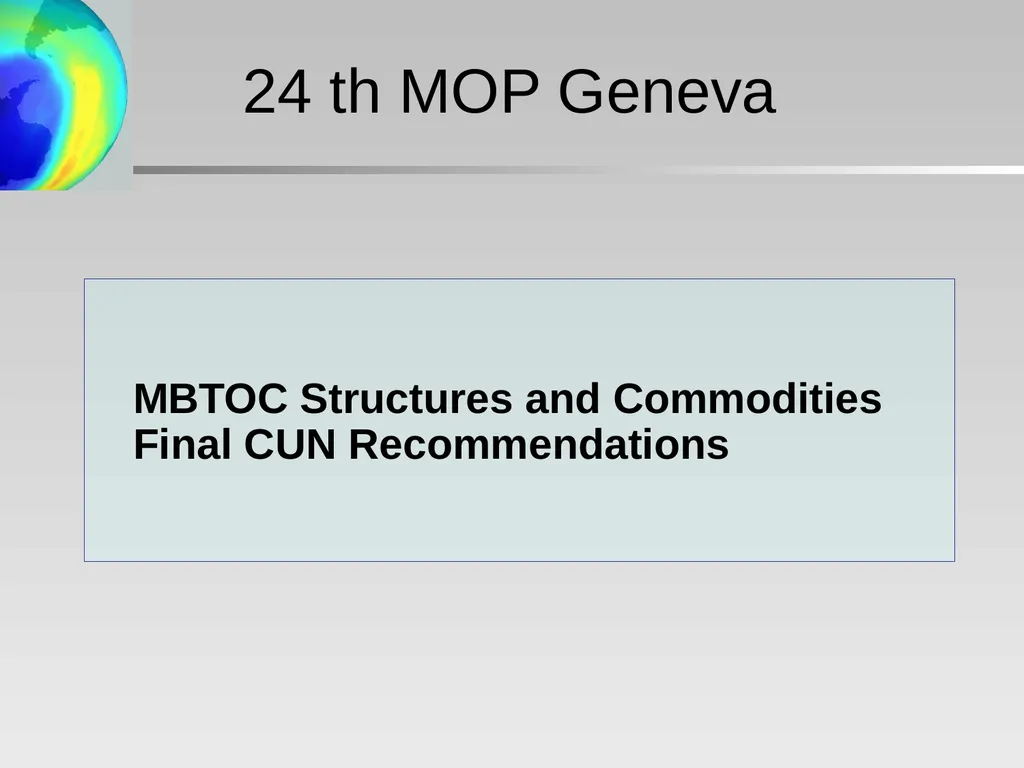 Critical Use Nominations: Final Recommendations - slide 17 of 34