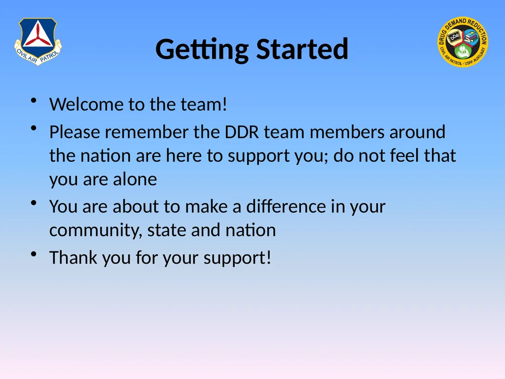 Drug Demand Reduction Administrator (DDRA) - slide 27 of 28