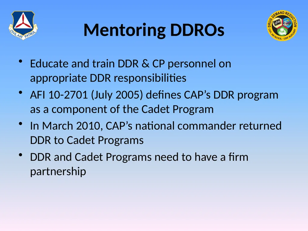 Drug Demand Reduction Administrator (DDRA) - slide 15 of 28