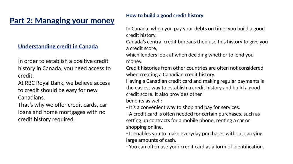 Understanding Banking in Canada Part 1: Getting - slide 3 of 6