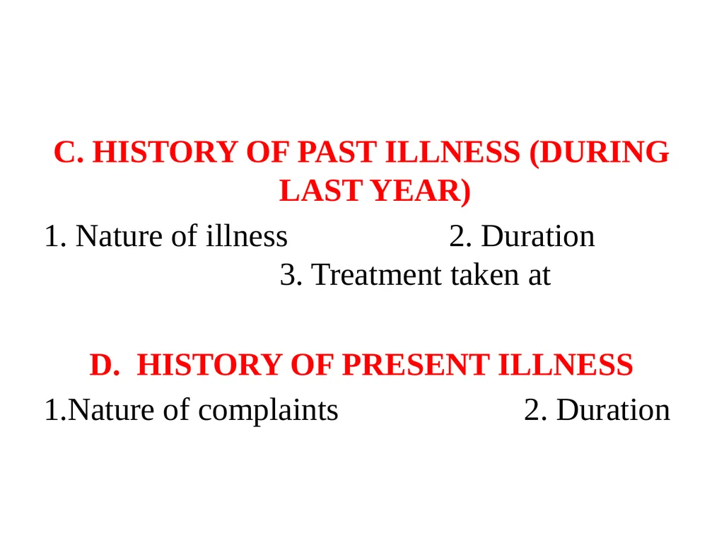 INDEX CASE OF GERIATRICS Name of investigator Date - slide 6 of 49