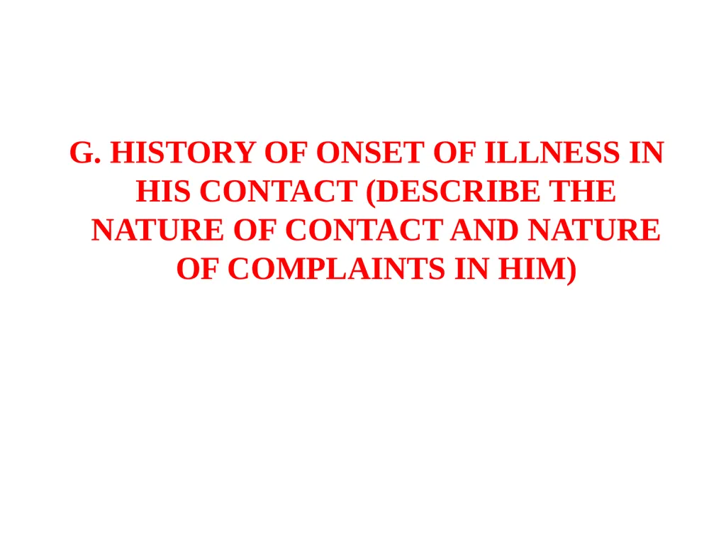 INDEX CASE OF GERIATRICS Name of investigator Date - slide 8 of 49