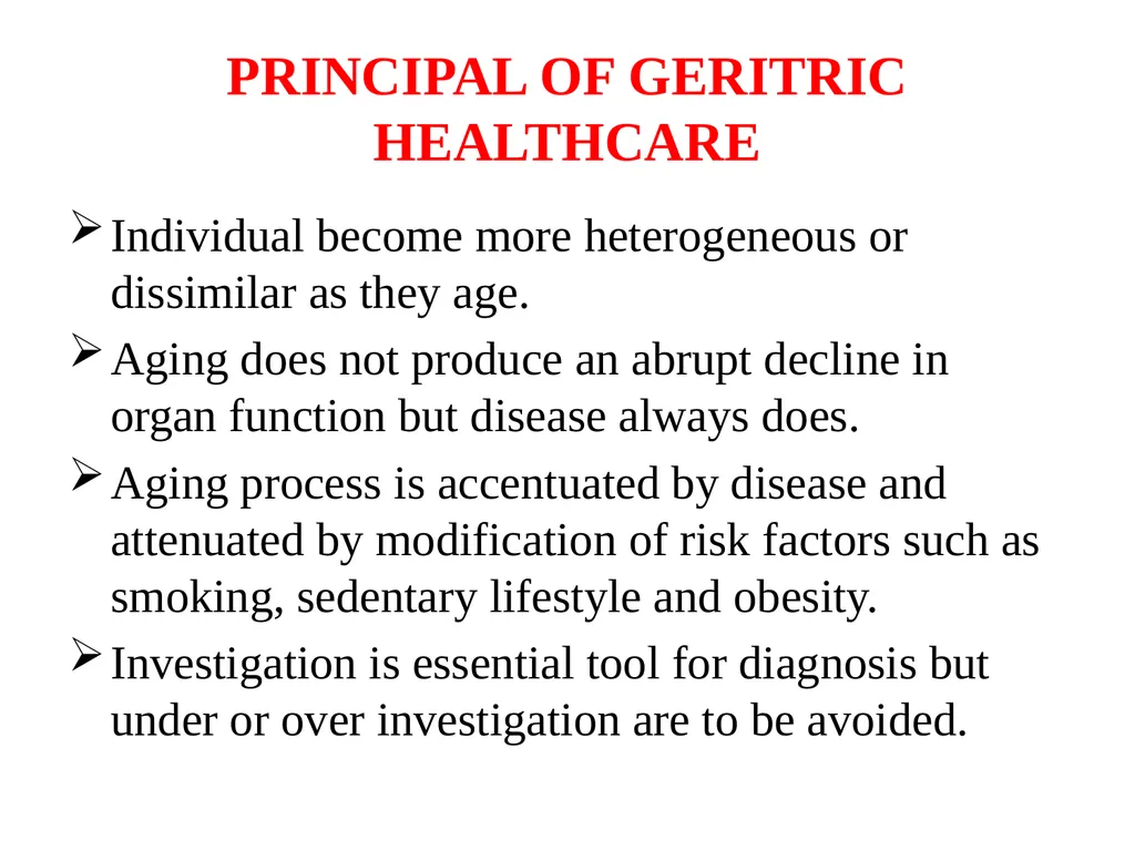 INDEX CASE OF GERIATRICS Name of investigator Date - slide 24 of 49