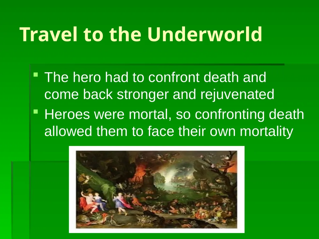 The Characteristics of the Greek Hero When we - slide 10 of 13