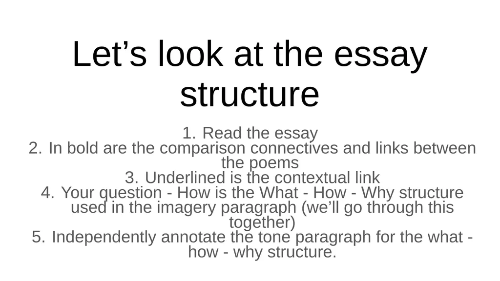 Comparison Example Question: Compare the - slide 5 of 6