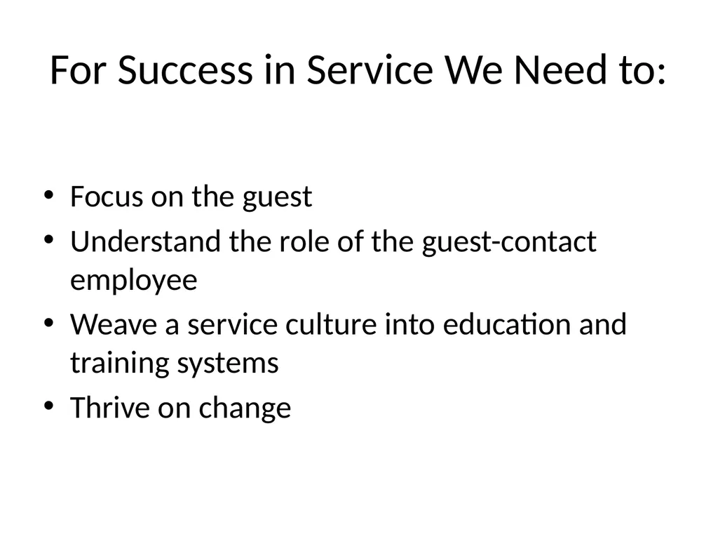 Hospitality Management Hospitality Hospitality is - slide 21 of 22