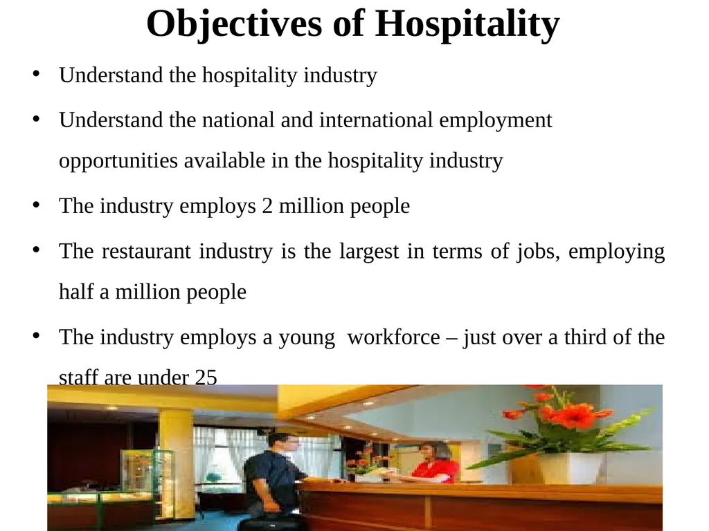 Hospitality Management Hospitality Hospitality is - slide 3 of 22