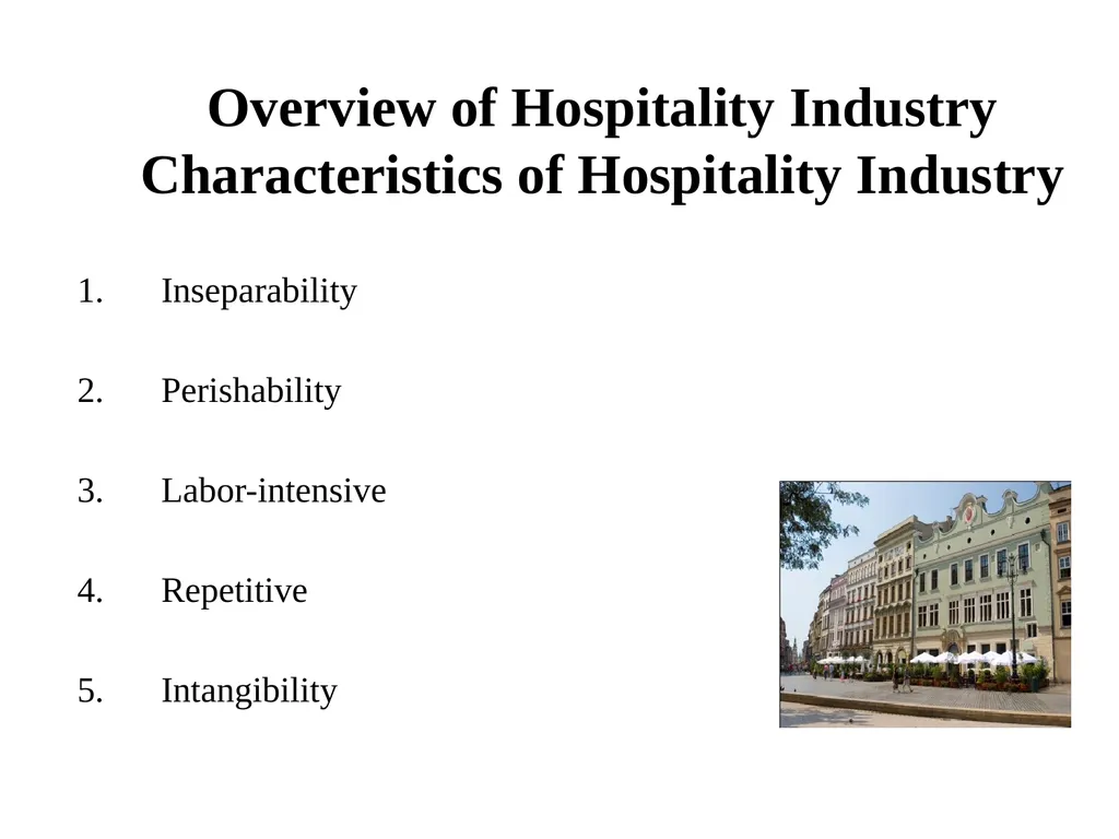 Hospitality Management Hospitality Hospitality is - slide 9 of 22