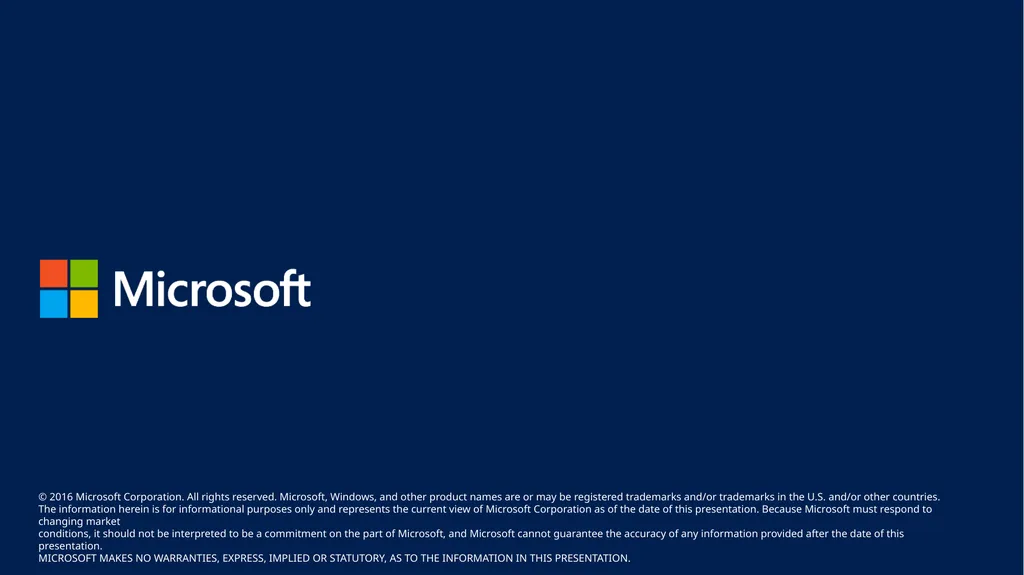 Windows Server 2016 Secure IaaS Hosting Challenges - slide 10 of 10