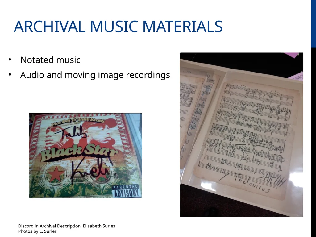 Discord in Archival Description? Evaluating DACS - slide 3 of 21