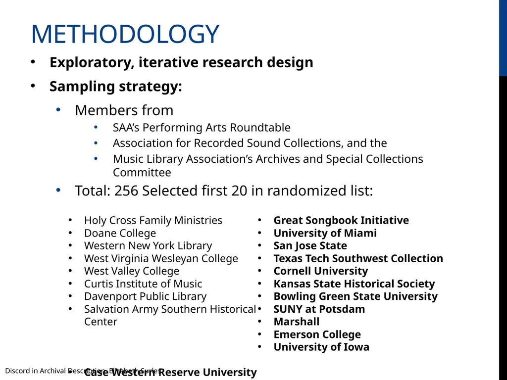 Discord in Archival Description? Evaluating DACS - slide 6 of 21