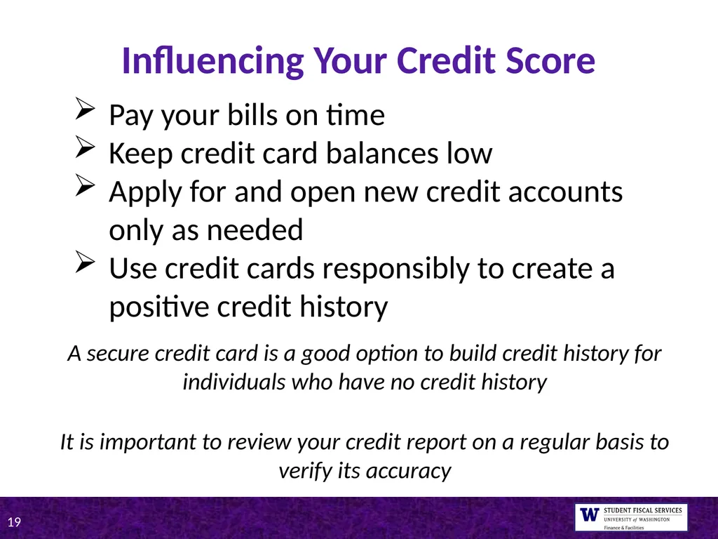 UW Tips on Student Loan Repayment Presented by - slide 19 of 22