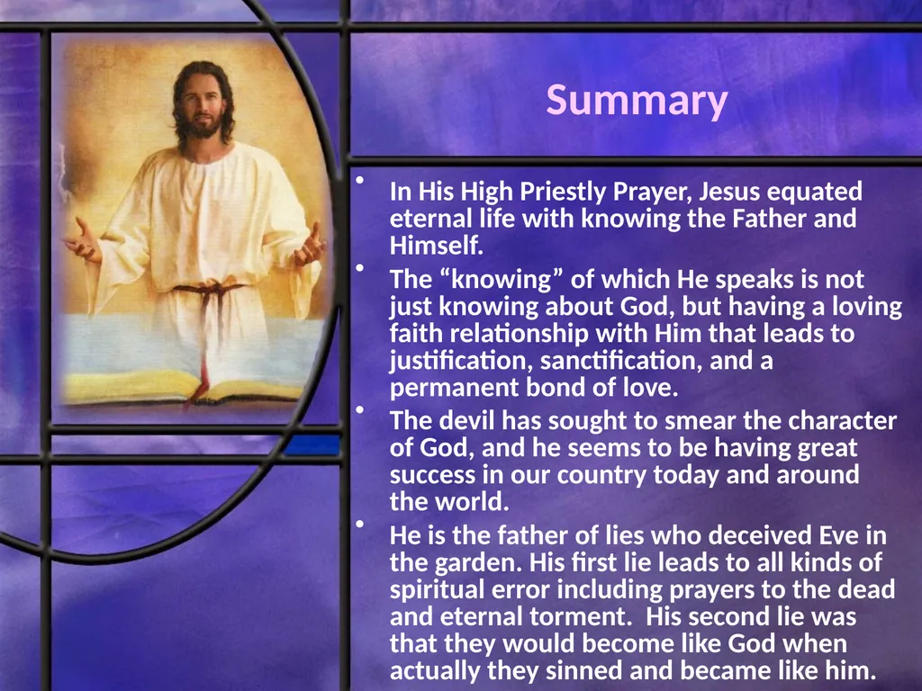 Growing in a Relationship with God Lesson 2 To - slide 7 of 21
