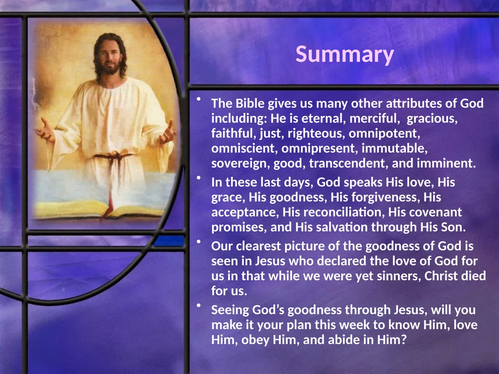 Growing in a Relationship with God Lesson 2 To - slide 9 of 21