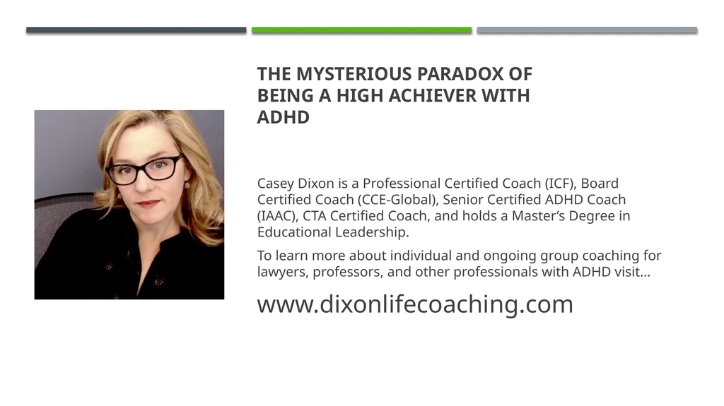 The Mysterious paradox of being a high achiever - slide 23 of 23