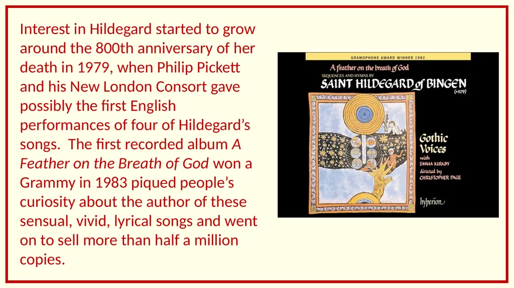 Hildegard von Bingen (1098-1179) – Composer - slide 4 of 6