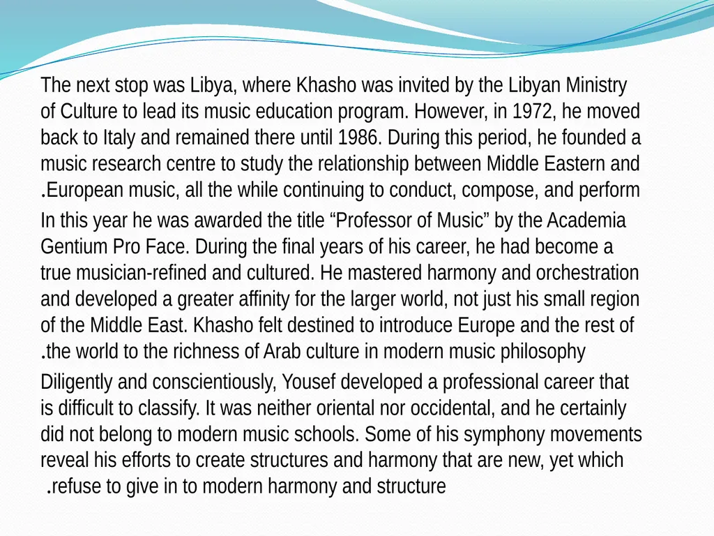 Jerusalem Symphonic Poem for the Palestinian - slide 12 of 18