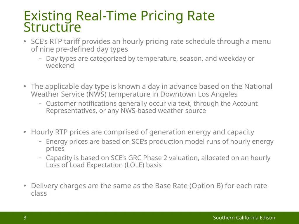 Matinee Pricing Opt-in Pilot Rate Proposal - slide 3 of 9