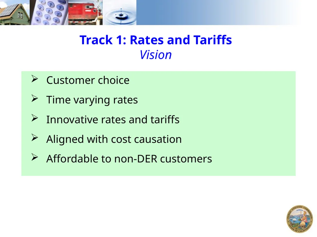 DER ACTION PLAN UPDATE California Public Utilities - slide 6 of 13