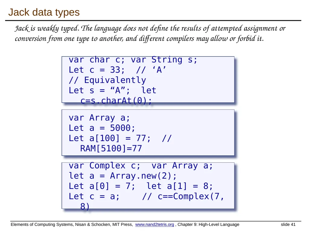 www.nand2tetris.org Building a Modern Computer - slide 41 of 55