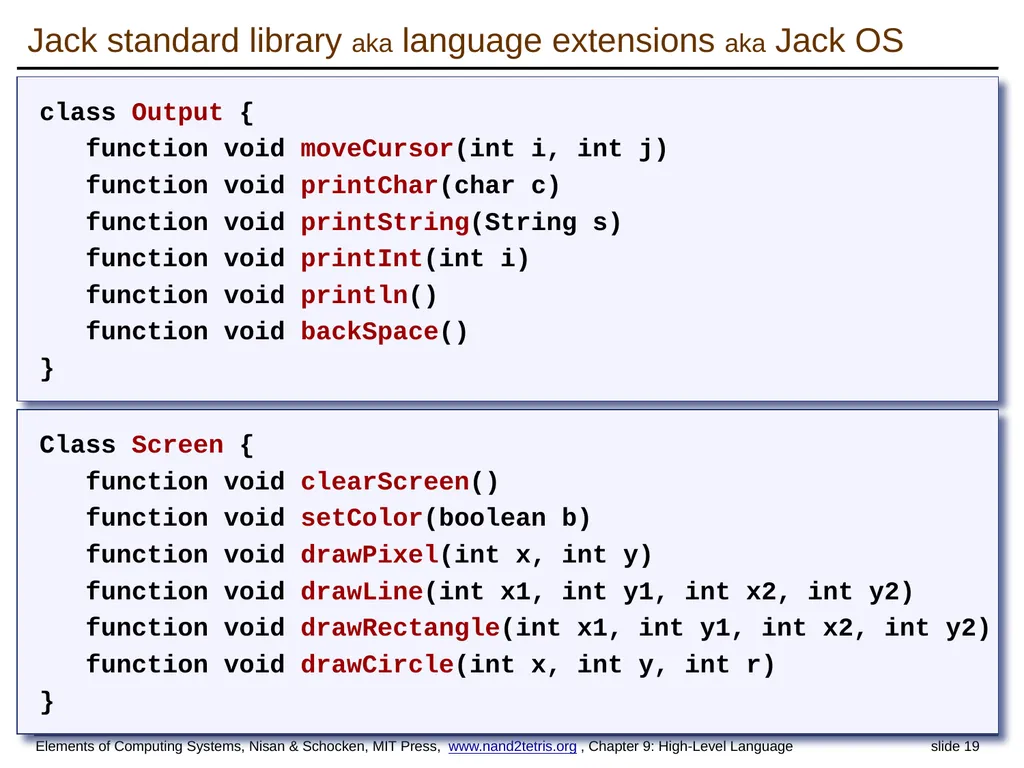 www.nand2tetris.org Building a Modern Computer - slide 19 of 55