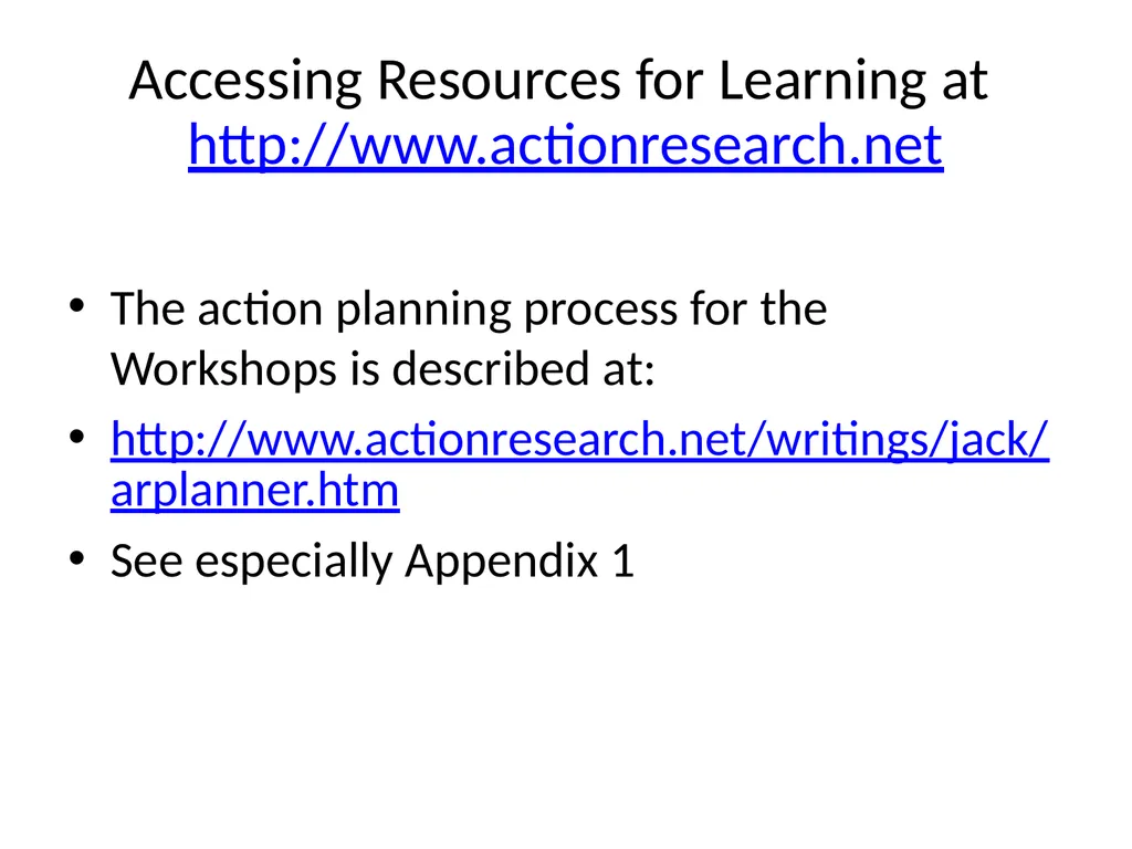 IMPROVING LEARNING WITH ACTION RESEARCH AND LIVING - slide 10 of 10