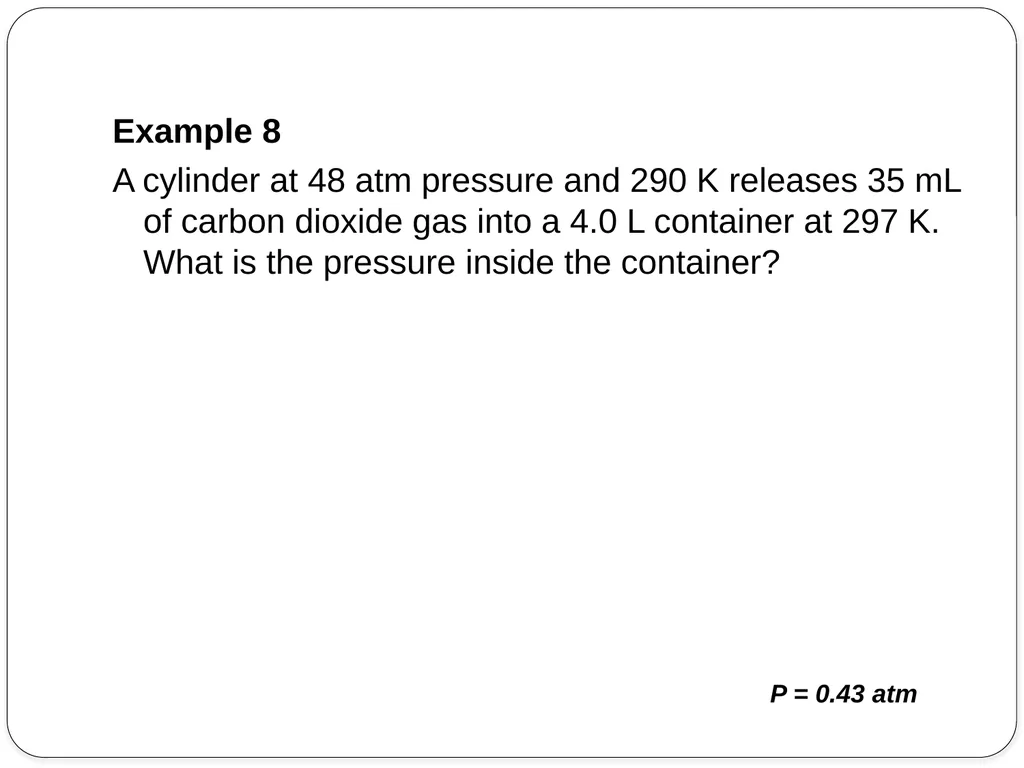 Sections 11.8 & 11.9 The Ideal Gas Relationships & - slide 23 of 24