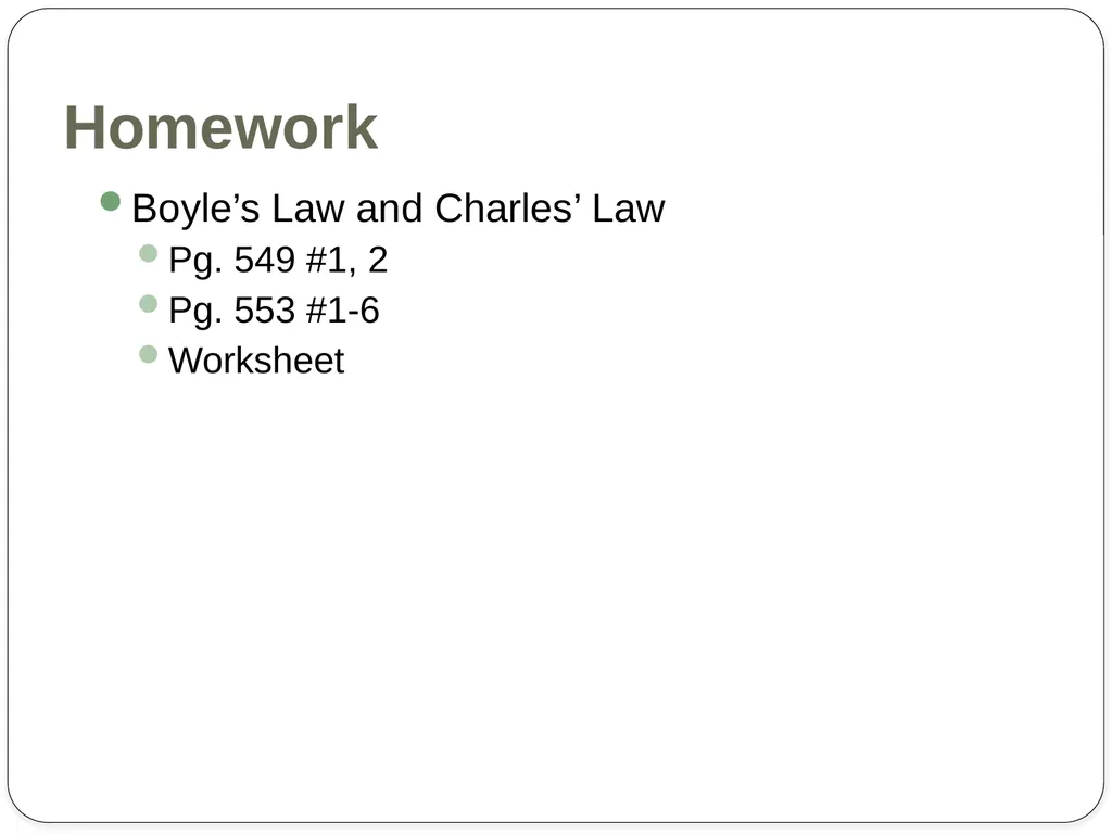 Sections 11.8 & 11.9 The Ideal Gas Relationships & - slide 16 of 24