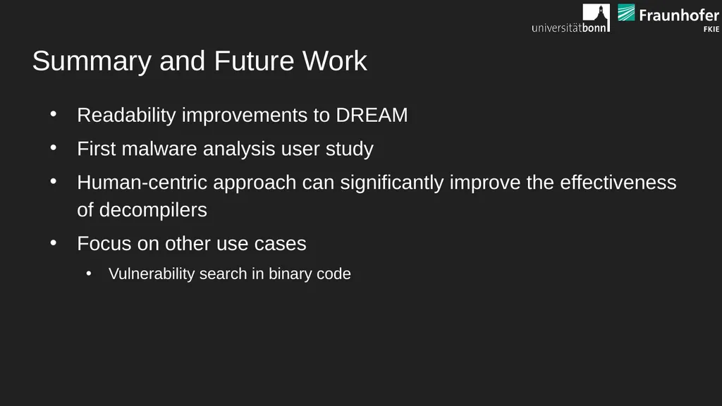 Helping Johnny To Analyze Malware: A - slide 19 of 19