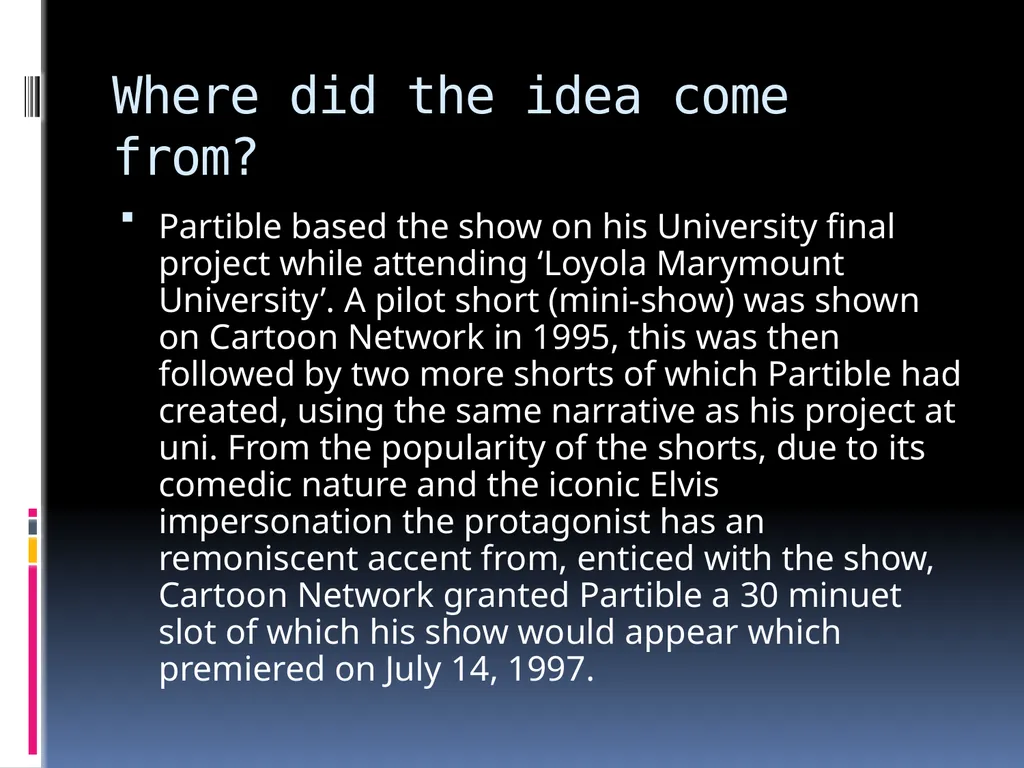 Johnny Bravo By Robert Browning The Beginning - slide 4 of 9