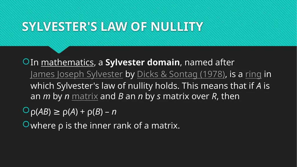 LINAR EQUATIONS Chapter 4 HOMOGENEOUS LINEAR - slide 9 of 12