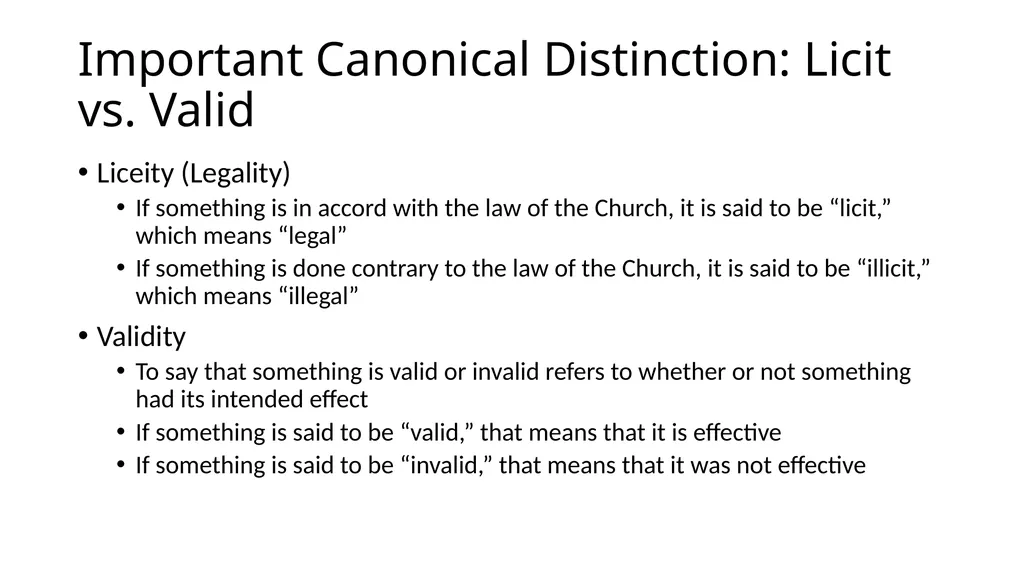 What Makes a Marriage Invalid? Very Rev. James M. - slide 5 of 50