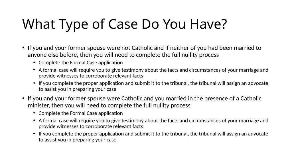 What Makes a Marriage Invalid? Very Rev. James M. - slide 50 of 50