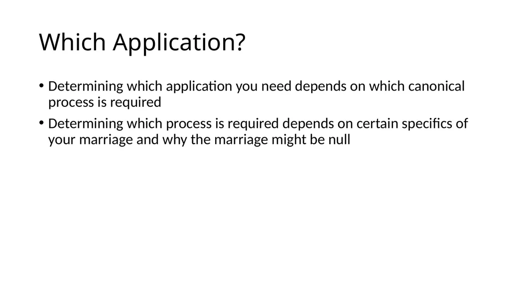 What Makes a Marriage Invalid? Very Rev. James M. - slide 47 of 50