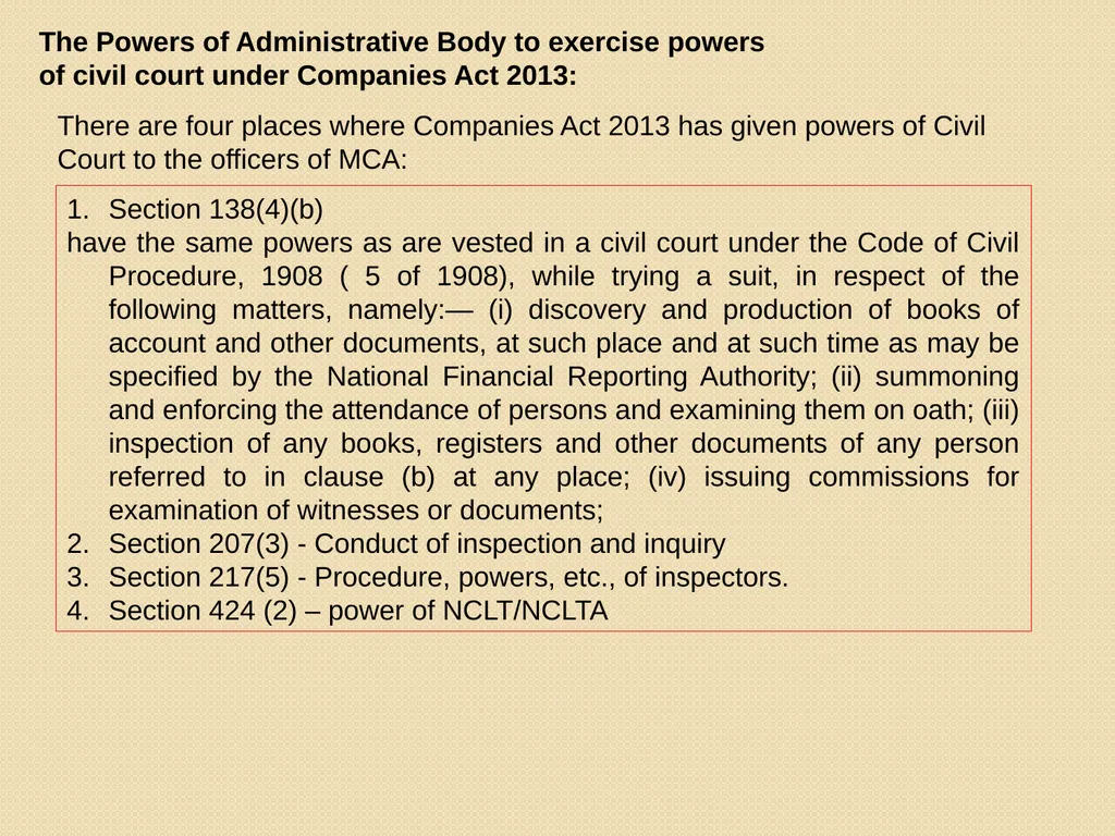 PREPAREDNESS FOR NCLT VARIOUS LAWS A PROFESSIONAL - slide 7 of 90