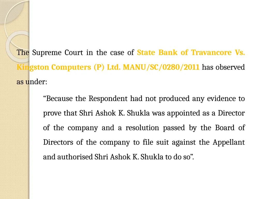 PREPAREDNESS FOR NCLT VARIOUS LAWS A PROFESSIONAL - slide 62 of 90