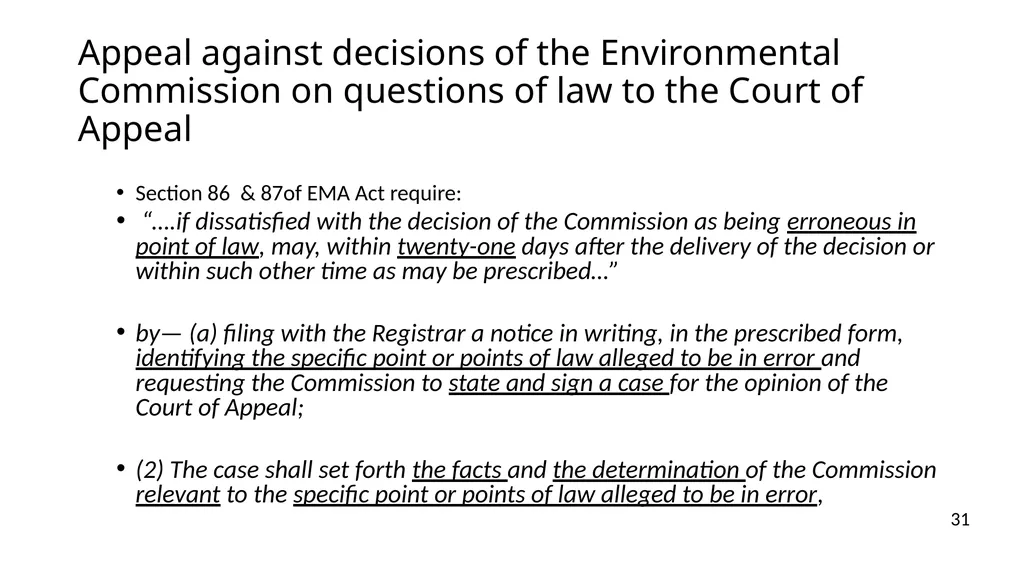 NOTICES OF APPEALS & GROUNDS OF APPEALS IAN L. - slide 31 of 60