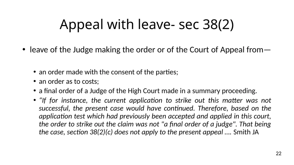 NOTICES OF APPEALS & GROUNDS OF APPEALS IAN L. - slide 22 of 60
