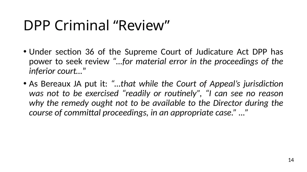NOTICES OF APPEALS & GROUNDS OF APPEALS IAN L. - slide 14 of 60