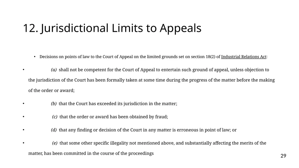 NOTICES OF APPEALS & GROUNDS OF APPEALS IAN L. - slide 29 of 60