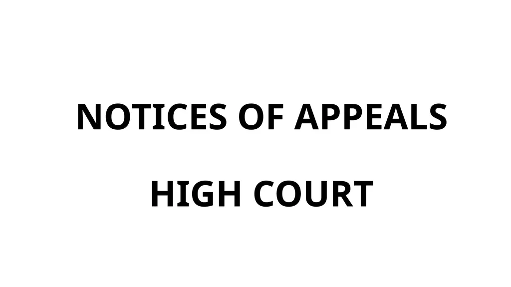 NOTICES OF APPEALS & GROUNDS OF APPEALS IAN L. - slide 33 of 60